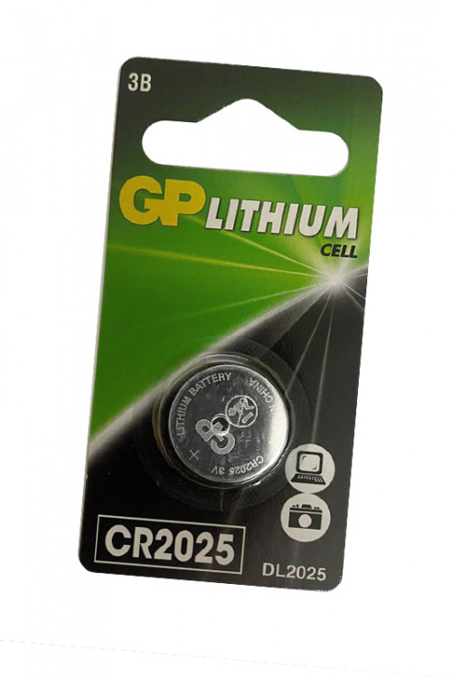Батарейка GP Lithium GPCR2025-2CR1 CR2025  BL1