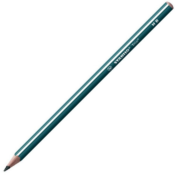 Карандаш Чернографитный Stabilo Trio 369 Hb, Корпус Синий (STABILO 369/HB)