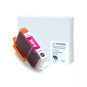 NV Print NVP-PFI-300M Струйный картридж NV Print C-PFI300 M для Canon imagePROGRAF PRO-300 совместимый NVP-PFI-300M, Совместимость: , ресурс: 0 стр.