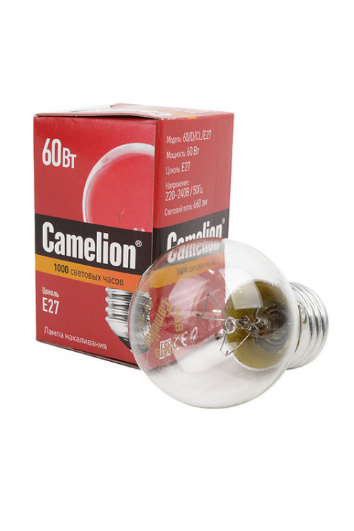 Лампа Camelion 60/D/CL/E27