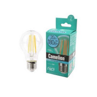 Лампа светодиодная Camelion LED20-A60-FL/845/E27 Филамент 20Вт E27 4500K BL1