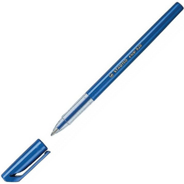 Ручка шариковая Stabilo Excel 828 F, Синяя, Комплект 50 шт. (STABILO 828/50/41)