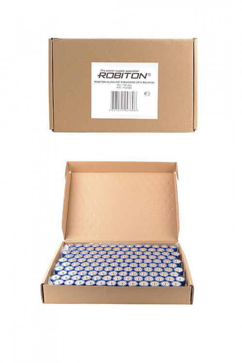 Батарейка ROBITON STANDARD LR14 BULK125 (Комплект 125 шт.)