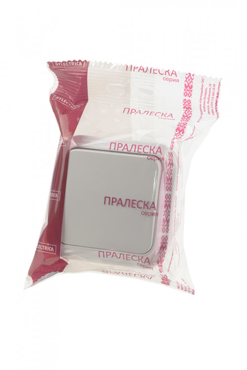 Выключатель BYLECTRICA А1 6-222 "Пралеска" 1 кл пылебрызгозащ., белый BL1
