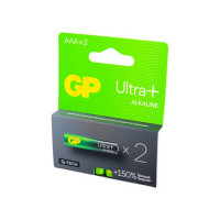 Батарейка GP Ultra Plus GP24AUPA21-2CRSB2 G-TECH LR03 BL2 (Комплект 2 шт.)