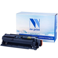 NV Print NVP-CE251A/723C Картридж совместимый NV-CE251A / NV-723 Cyan универсальные для HP / Canon Color LaserJet CP3525 /  CP3525n /  CP3525dn /  CP3525x /  LBP 7750 i-Sensys 7750cd /  7750Cdn (7000k)