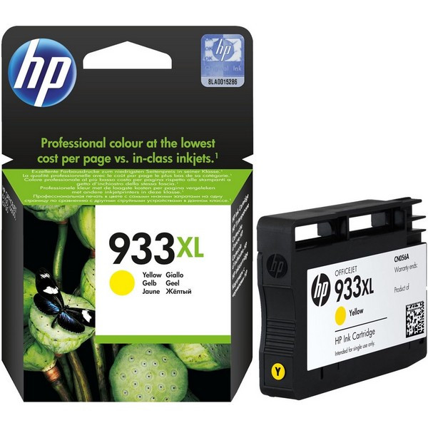 HP CN056AE Картридж №933XL желтый HP OfficeJet (825 страниц)