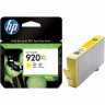 HP CD974AE Картридж №920 XL желтый HP OfficeJet 6000/6500/7000 (6мл) Уценка: установить до 07/2013