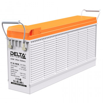 Energon Delta FT 12-100 M Аккумуляторная батарея DELTA FT 12-100 M (12В / 100Ач, Тип: AGM, Клемма: Болт М6, ДхШхВ: 508х110х223мм (Полная высота: 238мм), срок службы: 10-12 лет, Гарантия: 1г, вес: 29кг) 4614010550002; FT 12-100 M; FT12-100M;