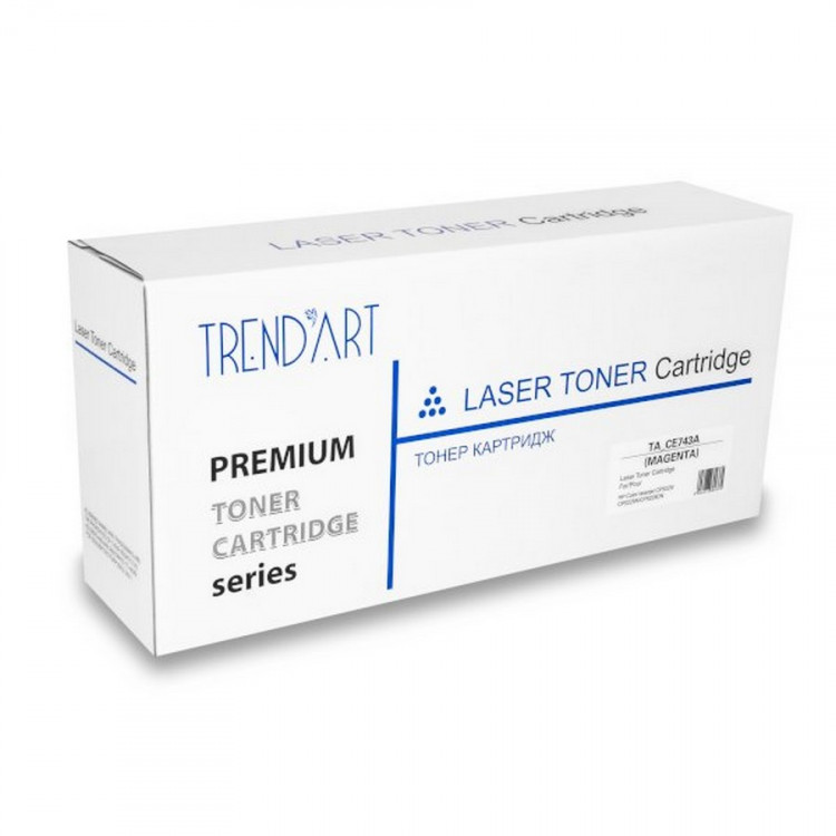 A1T TrendArt TA_CE743A Тонер-картридж TrendArt пурпурный HP Color LaserJet CP5225 (7,3K)