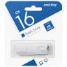Флеш-диск 16 GB SMARTBUY Clue USB 2.0, белый, SB16GBCLU-W