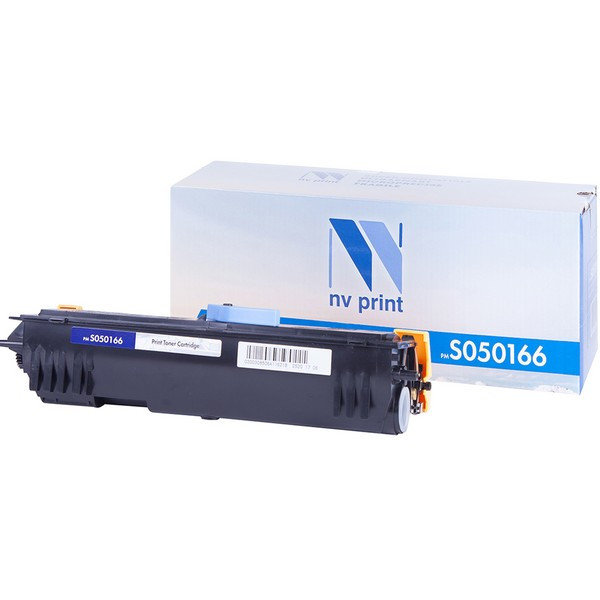 NV Print NVP-S050166Bk Картридж совместимый NV-S050166 Black  для Epson EPL-6200, 6200N, ресурс: 6000 стр.