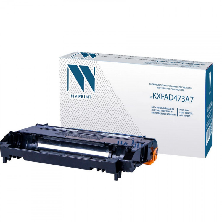 NV Print NVP-KXFAD473A7 Блок фотобарабана совместимый NV-KX-FAD473A7 для Panasonic KX-MB2110RU /  MB2117RU /  MB2130RU /  MB2137RU /  MB2170RU /  MB2177RU (10000k)