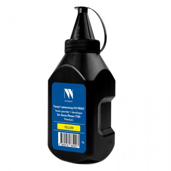 NV Print NVP-XR7100-PR-75GY Тонер + девелопер для Xerox Phaser 7100 Premium (75г) Yellow совместимый NVP-XR7100-PR-75GY, Совместимость: , ресурс: 0 стр.