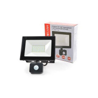 Прожектор ULTRAFLASH LFL-5002S  C02 светодиодный, 50Вт, 6500K, IP65, черный