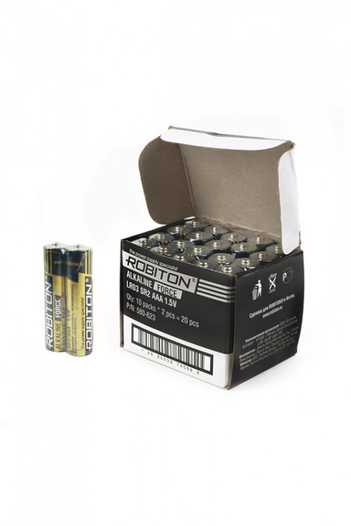 Батарейка ROBITON FORCE LR03 SR2 (Комплект 2 шт.)