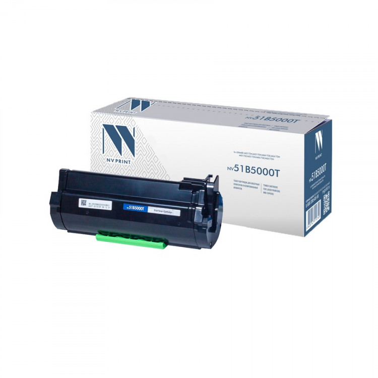 NV Print NVP-51B5000T Картридж совместимый NV-51B5000T для Lexmark MX317dn / MS317dn / MX417de / MS417dn / MX517de / MS517dn / MX617de / MS617dn (2500k)