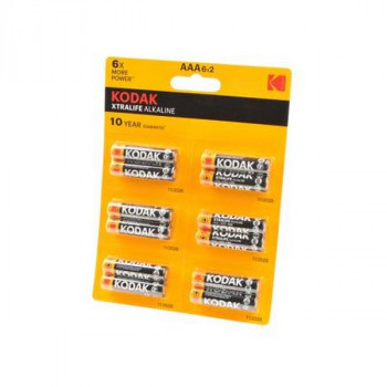 Батарейка Kodak XTRALIFE ALKALINE LR03 6x2 шт BL12 (Комплект 12 шт.) Тип: LR03Цена: за комплект