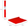Бумага гофрированная/креповая, 32 г/м2, 50х250 см, красная, в рулоне, BRAUBERG, 126531