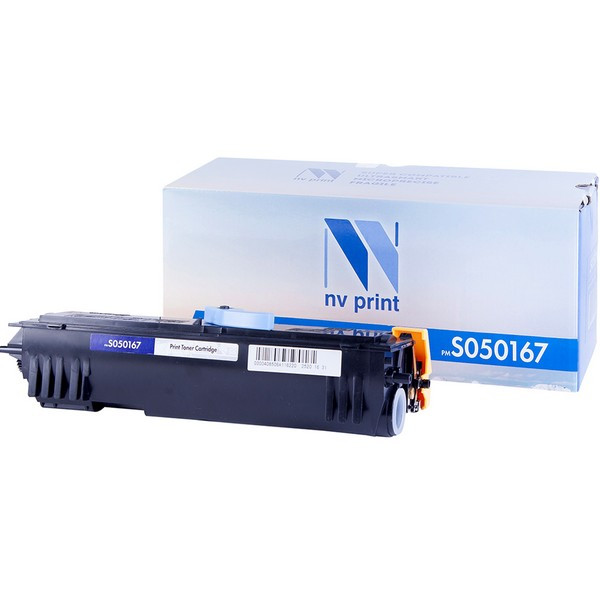 NV Print NVP-S050167 Картридж совместимый NV-S050167  для Epson EPL-6200, 6200N, ресурс: 3000 стр.