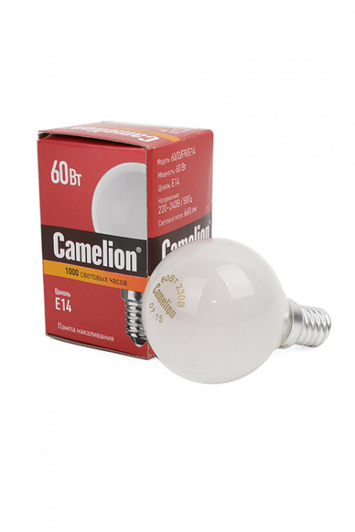 Лампа Camelion 60/D/FR/E14