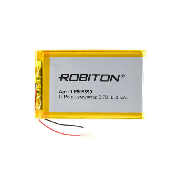 Аккумулятор ROBITON LP605590 3.7В 3500мАч PK1