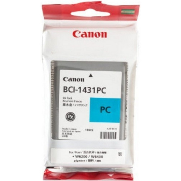 Canon 8973A001 Картридж фото голубой BCI-1431 PC для Canon W6200/W6400P (130 ml) Установить до 03/2016