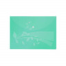 Папка на кнопке Flexoffice А4 Зеленая 0,18 мм. (FLEXOFFICE FO-CBF05 GREEN)