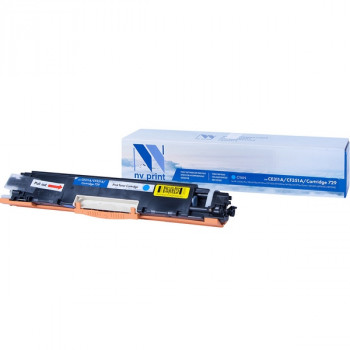 NV Print NVP-CE311A/CF351A/729C Картридж совместимый NV-CE311A / CF351A / NV-729 Cyan универсальные для HP / Canon Color LaserJet CP1025 /  CP1025nw /  M275 /  CP1025 /  CP1025nw /  100 M175a /  100 M175nw /  M176n /  M177fw /  i-Sensys LBP 7010 /  7010C  NVP-CE311A-CF351A-729C, Совместимость: HP LaserJet Color Pro 100 M175a / M175nw / CP1025 / CP1025nw / M176n / M177fw / Canon i-SENSYS LBP7010C / LBP7018С, ресурс: 1000 стр.