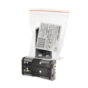 Отсек для элементов питания ROBITON Bh2xAA/9V snap для &quot;Кроны&quot; PK1* Тип: на 2 аккум AA с выводами для "Кроны"Цена: за 1 шт.