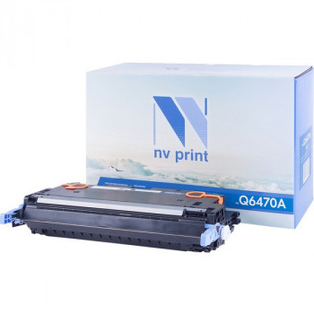 NV Print NVP-Q6470ABk Картридж совместимый NV-Q6470A Black для HP Color LaserJet 3505X /  3505N /  3505 /  3505DN /  3800N /  3800DTN /  3800DN /  3600 /  3600N /  3600DN /  3800 (6000k) NVP-Q6470ABK, Совместимость: HP LaserJet Color 3505 / 3505x / 3505n / 3505dn / 3600 / 3600n / 3600dn / 3800 / 3800n / 3800dn / 3800dnt, ресурс: 6000 стр.