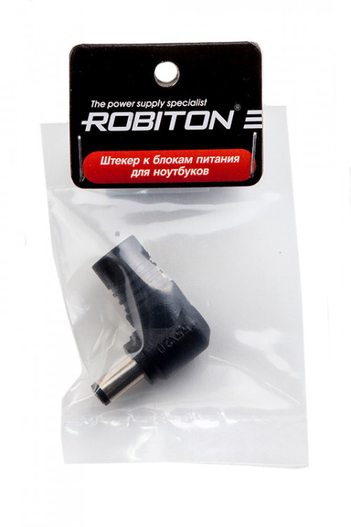 Штекер ROBITON NB-MNT 5,5 x 2,0/10,5мм BL1