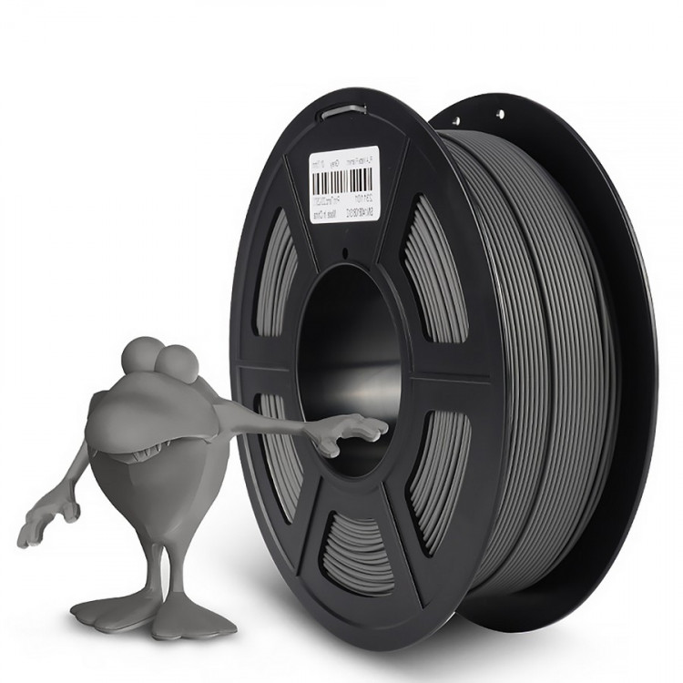 NV Print NVP-3D-PLA-MATTE-GREY Филамент NVPRINT PLA Matte Grey для 3D печати диаметр 1.75мм  длина 330 метров  масса 1 кг