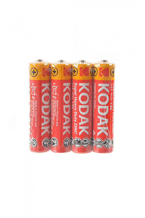 Батарейка Kodak Super Heavy Duty ZINC R03 SR4 (Комплект 4 шт.)