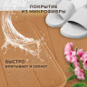 Комплект ковриков MEMORY EFFECT для ванной 50х80 см и туалета 40х60 см, персиковый, LAIMA HOME, 608447