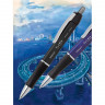 Ручка шариковая автоматическая Penac Trifit Jewel M/1,0мм, корпус черный, синяя (PENAC BC0605-06M)