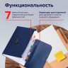 Папка-портфель пластиковая BRAUBERG 
