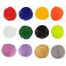 Краски акриловые для рисования и хобби BRAUBERG 12 цветов ассорти по 20 мл (6 базовые + 6 с эффектами), 191607