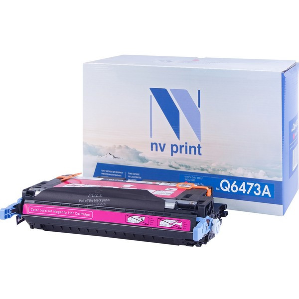 NV Print NVP-Q6473AM Картридж совместимый NV-Q6473A Magenta для HP Color LaserJet 3600N /  3600DN /  3600 (4000k)