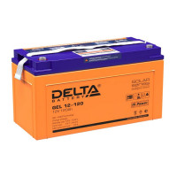 Energon Delta GEL 12-120 Аккумуляторная батарея DELTA GEL 12-120 (12В / 120Ач, Тип: AGM;Гелевый, Клемма: Болт М8, ДхШхВ: 406х172х223мм (Полная высота: 228мм), срок службы: 10-12 лет, Гарантия: 1г, вес: 38,4кг)