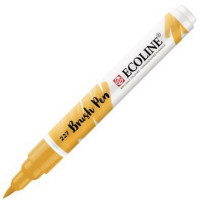 Маркер акварельный Royal Talens Ecoline Brush Pen, художественный, кисть, цвет 227 охра желтая (Royal Talens 11502270)