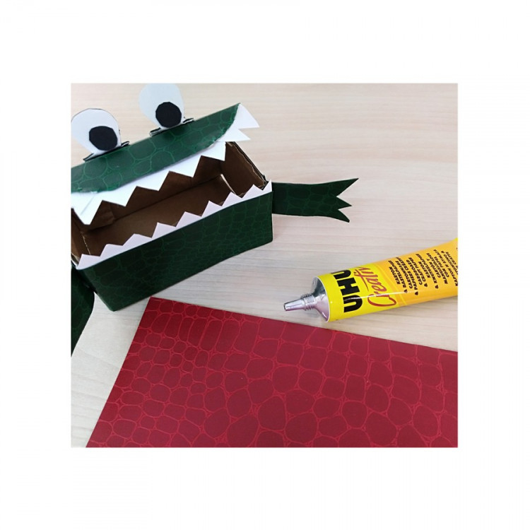 Клей для картона и бумаги UHU Creativ Karton & Bastelpapier, 33мл., блистер (UHU 47170)