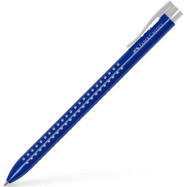 Ручка шариковая автоматическая Faber-Castell GRIP 2022 M корпус: синий, стержень: синий (Faber-Castell 544651)