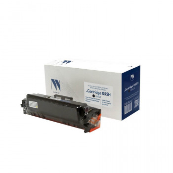NV Print NVP-055HNCBk Тонер-картридж совместимый NV-055H Black (БЕЗ ЧИПА) для Canon i-Sensys MF742Cdw / MF744Cdw / MF746Cx / LBP663Cdw / LBP664Cx (7600k) NVP-055HNCBK, Совместимость: Canon i-Sensys MF742Cdw / MF744Cdw / MF746Cx / LBP663Cdw / LBP664Cx, ресурс: 7600 стр.