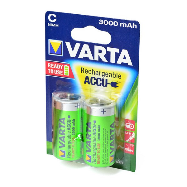 Аккумулятор VARTA 56714 Ready 2 Use C 3000мАч BL2 (Комплект 2 шт.)