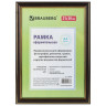 Рамка 21х30 см, пластик, багет 20 мм, BRAUBERG 