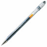 Ручка гелевая PILOT "G-1", ЧЕРНАЯ, корпус прозрачный, узел 0,5 мм, линия письма 0,3 мм, BL-G1-5T