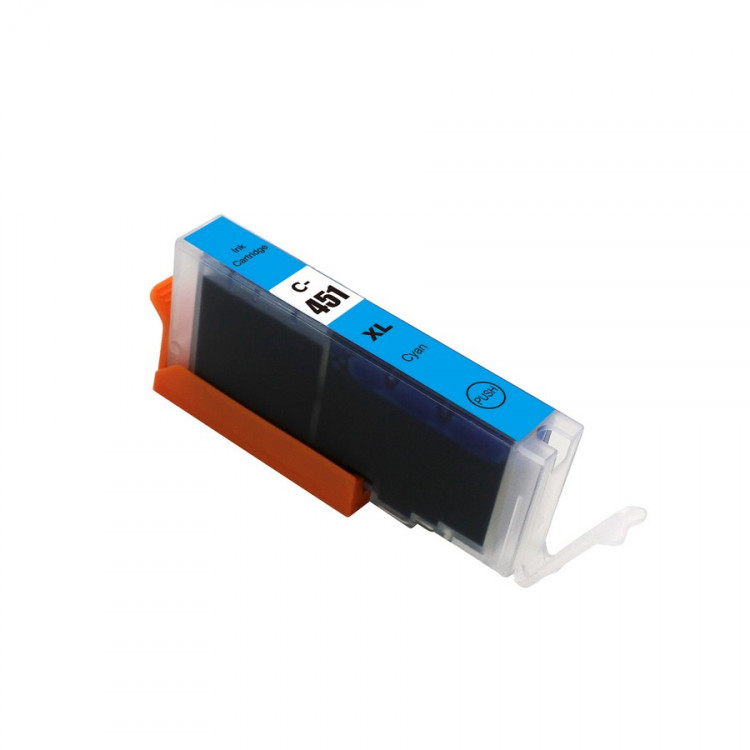 NV Print NVP-6473B001 Струйный картридж CLI-451XL (NV-6473B001) Cyan для Canon Pixma iP7240 / MG6340 / MG5440 (12 мл) совместимый