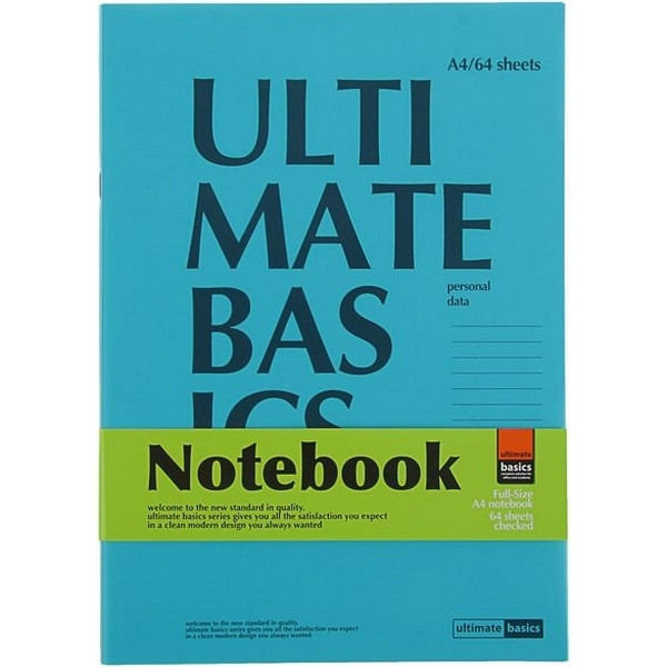 Тетрадь общая Bruno Visconti Ultimate Basics A4, 64 листов, клетка (3-64-479)