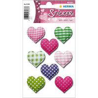 HERMA 6288 НАКЛЕЙКИ MAGIC Сердечко в горошек